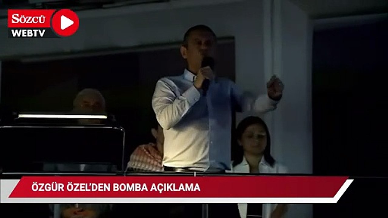 Özgür Özel'den bomba açıklama: '32 saat görüntü var dakika dakika planlamışlar'