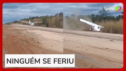 Avião monomotor faz pouso forçado no interior do Ceará