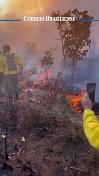 Manejo Integrado do Fogo (MIF) das equipes da Rede Brasileira de Calibração (RBC) foi uma das ações de combate de incêndios