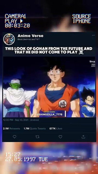 Future Gohan Is beast Even Son Goku Feared💀🔥  #goku #foryoupage #foryou #anime #viral #grow #fyp