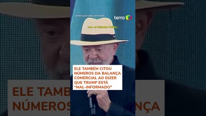 Lula diz que Bolsonaro mandou filho pedir socorro a Trump para não ser preso: 'Salva o meu pai'