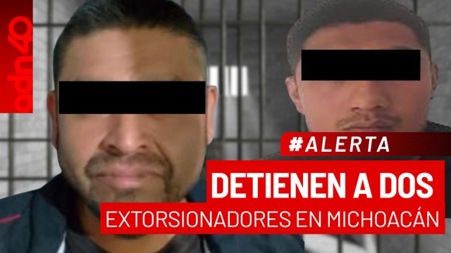 🚨¡Última Hora! Detienen a dos extorsionadores en Michoacán. Les aseguran drogas, armas y vehiculos