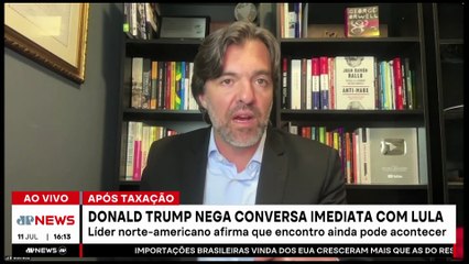Donald Trump nega conversa imediata com Lula após anunciar taxações de 50% sobre produtos