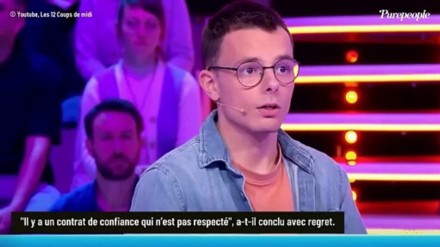 Elimination d’Emilien des 12 Coups de midi : Jean-Luc Reichmann explique qu’il y a un “traître” dans son équipe
