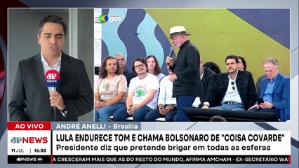 Lula chama Jair Bolsonaro de ‘coisa covarde’ após tarifaço de Donald Trump