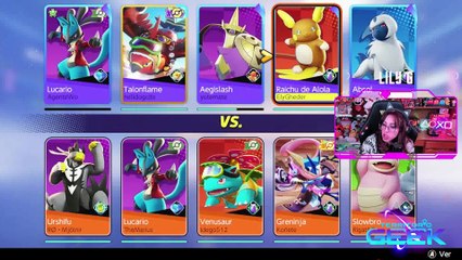 TERRITORIO GEEK - GAME PLAY :POKÉMON UNITE GAME PARTE 4