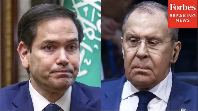 'I Don't Want To Oversell It': Marco Rubio Debriefs Meeting With Russian Counterpart Sergey Lavrov