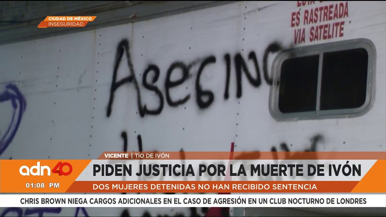 Familiares exigen justicia por el asesinato de Ivón en la alcaldía Coyoacán