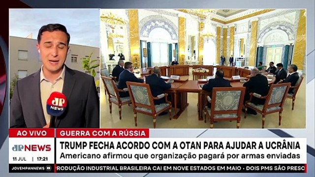 Donald Trump fecha acordo com a Otan para ajudar Ucrânia na guerra contra Rússia