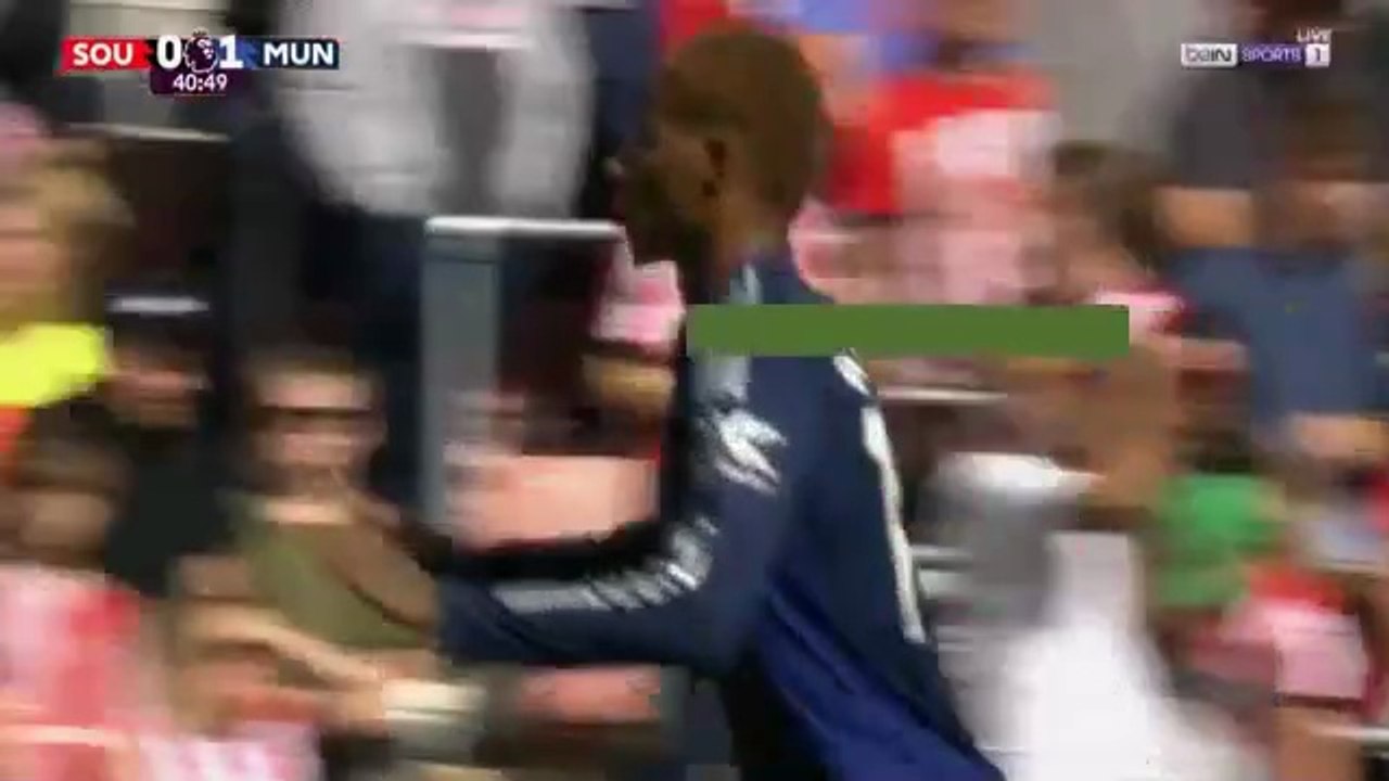 من توراث الدوري الانجليزي اهداف مباراة مانشستر يونايتد وساوثهامبتون 2 0 الدوري الانجليزي