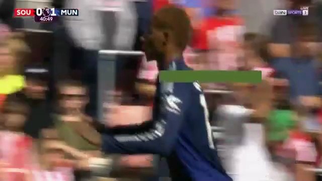 من توراث الدوري الانجليزي اهداف مباراة مانشستر يونايتد وساوثهامبتون 2 0 الدوري الانجليزي