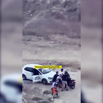 Yürekleri ağıza getiren evlilik teklifi! Tabancayla ateş ettiler genç kadın kendini kaybetti