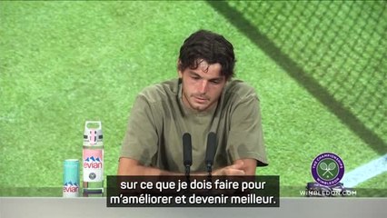 Wimbledon - Fritz : "À un moment donné, je dois battre ces gars-là"