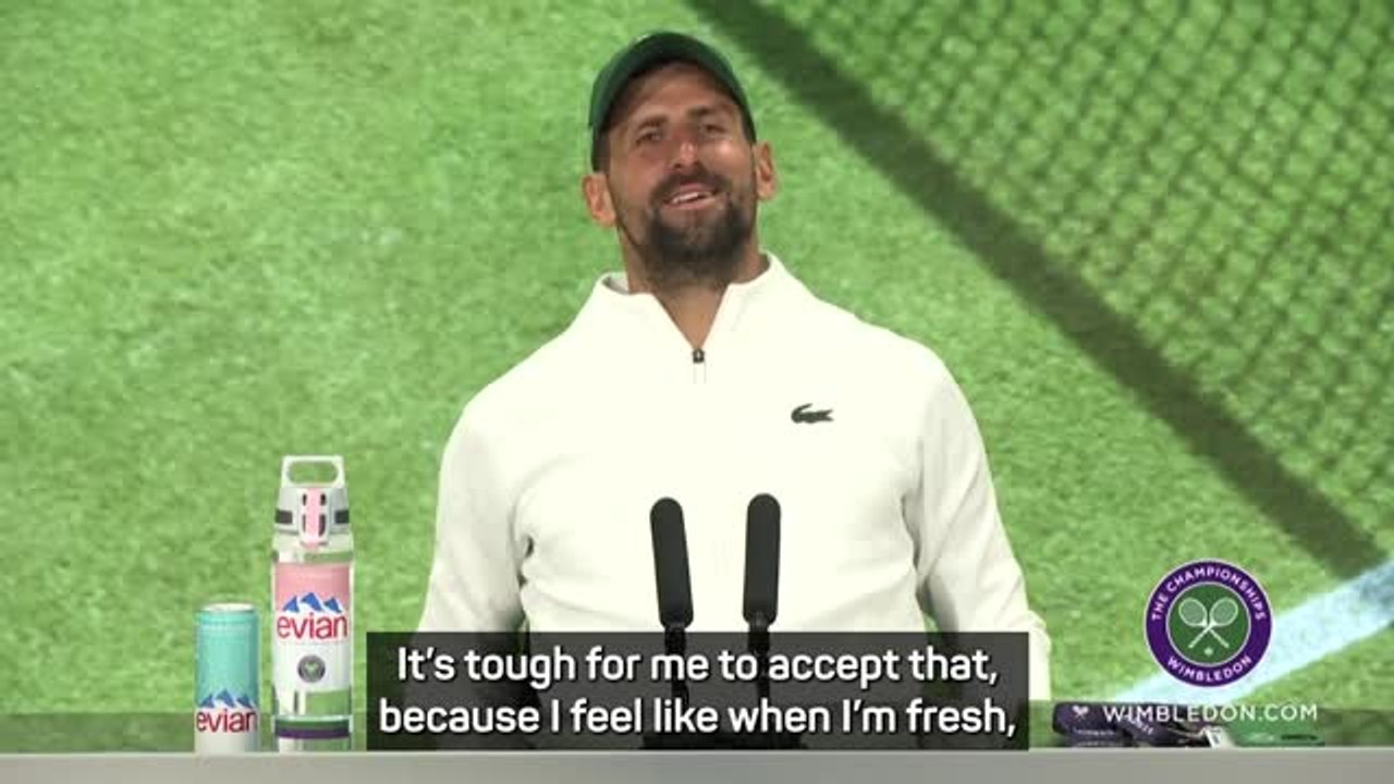 Djokovic admits age is catching up with him after Sinner defeat