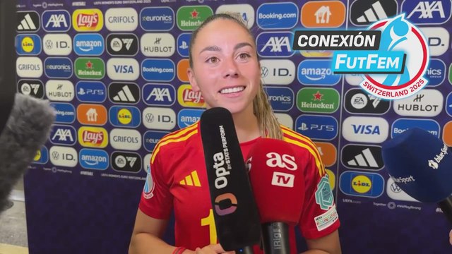Zonas mixta Italia España Eurocopa femenina