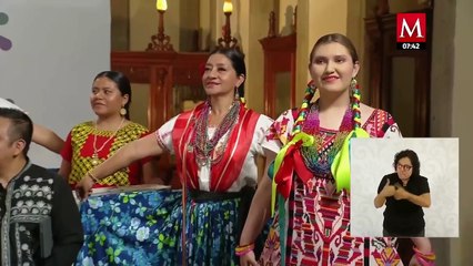 Salomón Jara presenta calendario de La Guelaguetza