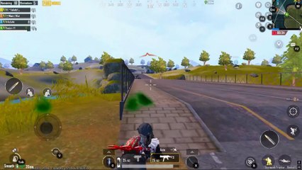 PUBG Mobile 1vs 4 Clutch
