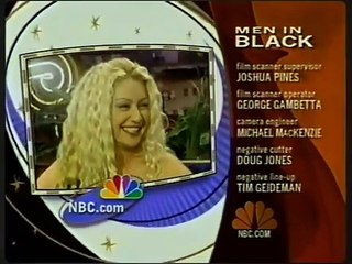 Men In Black NBC Split Screen Credits