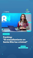 Frerking: "El avasallamiento en Santa Rita fue criminal"