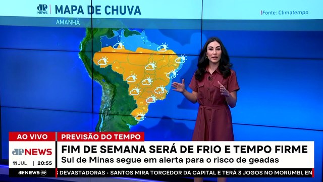 Fim de semana será de frio e tempo firme | Previsão do Tempo