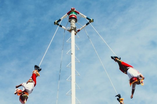 Los Voladores de Papantla suspenden vuelos en Veracruz y esto debes saber