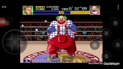 Super Punch-Out!! Little Mac vs Mad Clown Little Mac é derrotado por Mad Clown