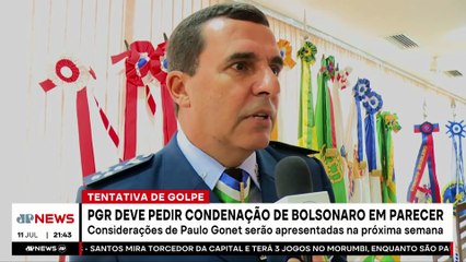 PGR deve pedir condenação de Jair Bolsonaro