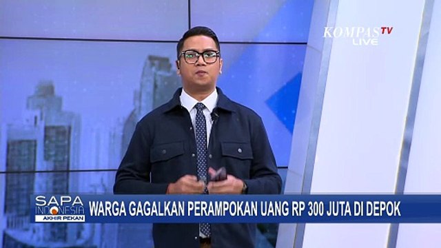 Modus Kempes Ban, Aksi Perampokan Uang Rp300 Juta di Depok Digagalkan Warga | SAPA PAGI