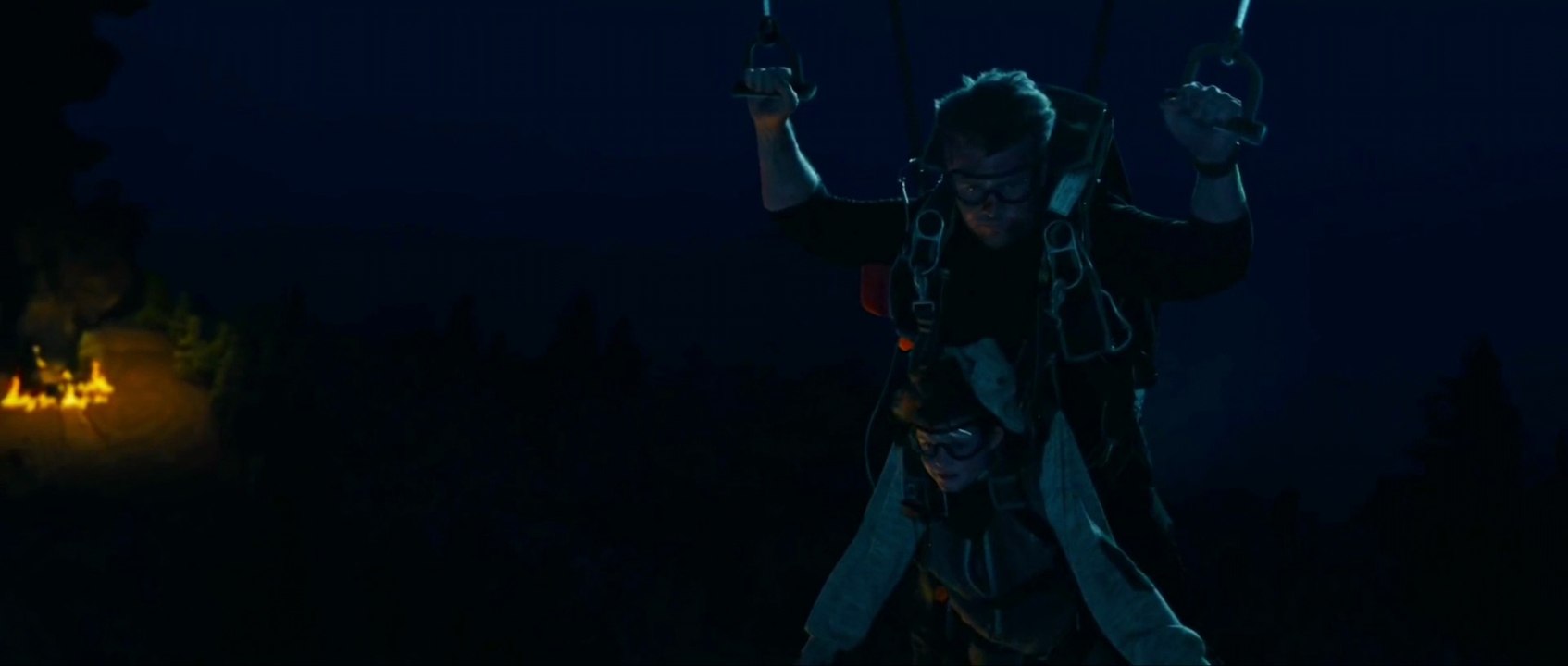 Free Gunner - parachute escape with a kid