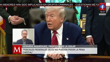 "Cuando se aplica la extradición no aplica la pena capital": Gerardo Rodríguez, profesor de la ULDAP
