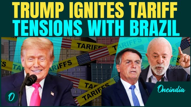 US-Brazil Tensions: Trump BACKS Bolsonaro, SLAMS Lula | Brazil THREATENS US With Reciprocal Tariffs