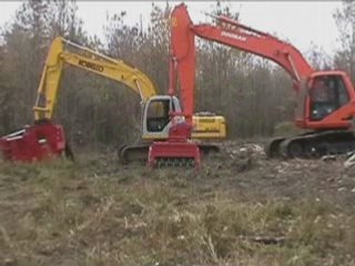 TIMBERCOOP Broyeurs excavateur