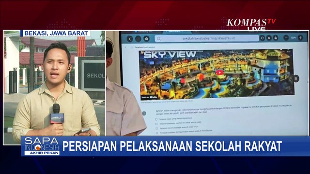 Pelaksanaan Sekolah Rakyat Siap Digelar, Mensos Tinjau Simulasi Sekolah di Bekasi | SAPA PAGI