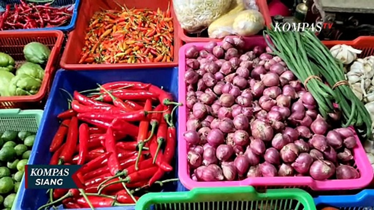 Harga Bahan Pokok Naik: Bawang Merah Tembus Rp 80 Ribu, Tomat Rp 35 Ribu per Kg | KOMPAS SIANG