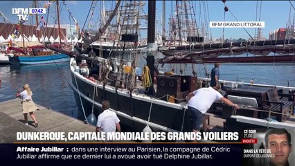 Des voiliers d'exception font escale à Dunkerque pour quatre jours