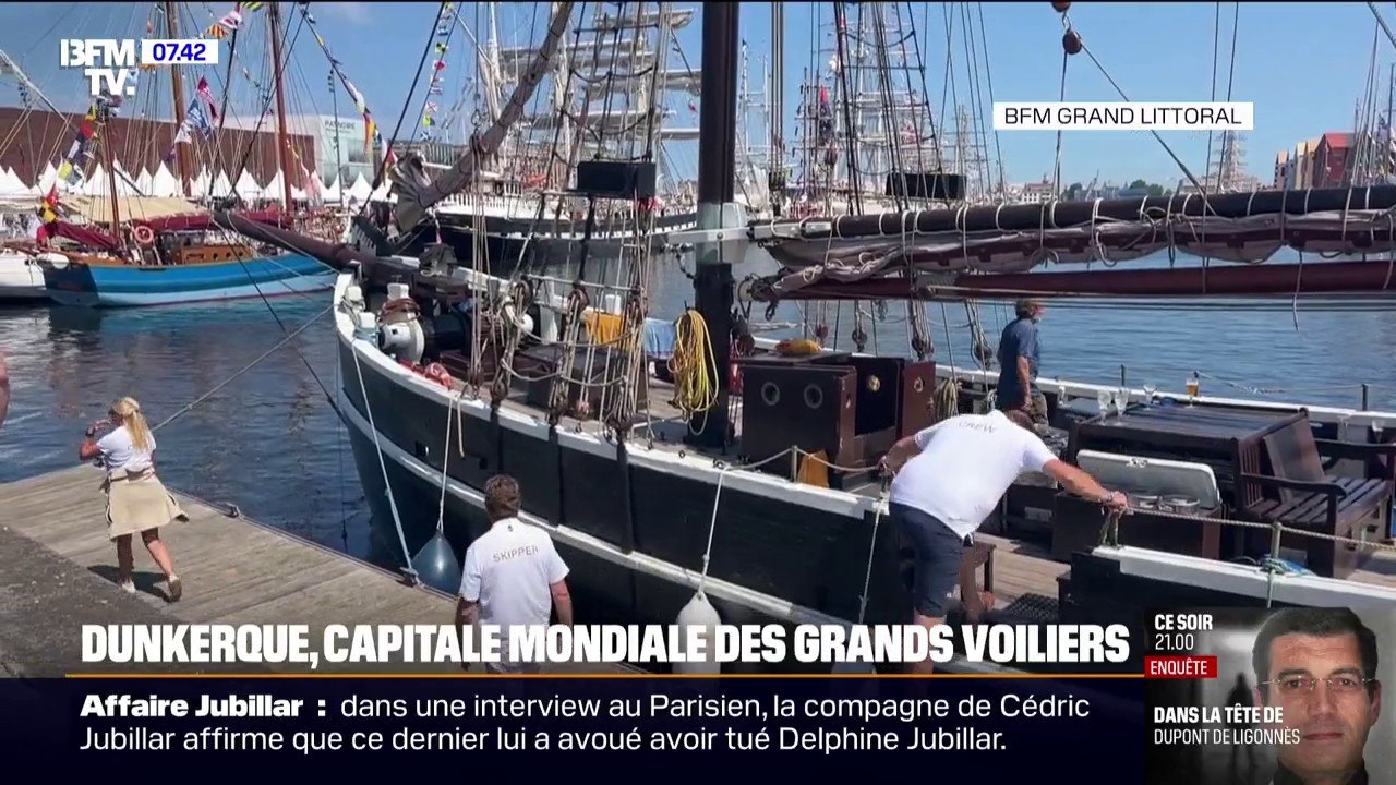 Des voiliers d'exception font escale à Dunkerque pour quatre jours