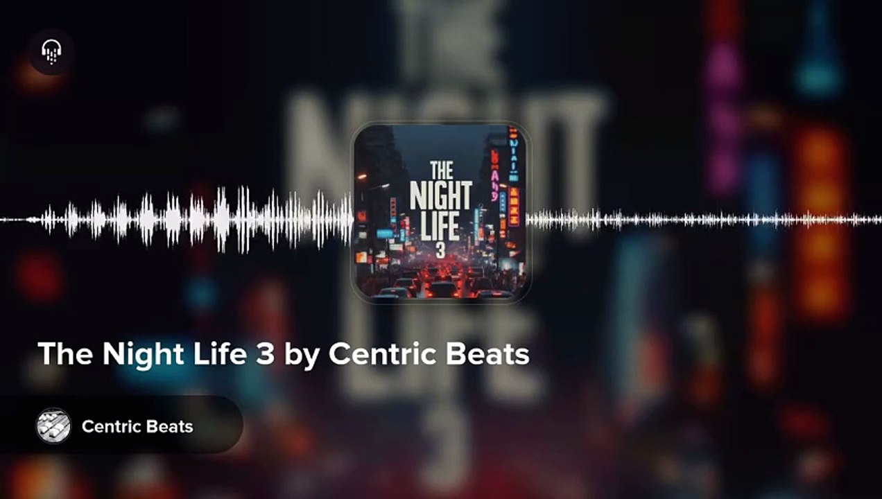 Rhythmic Hip Hop Instrumental Beat - The Night Life 3