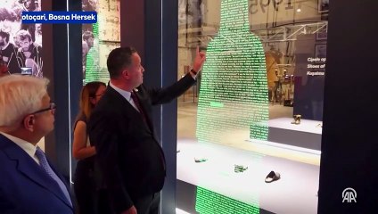 Srebrenitsa'daki katliamın tanığı akümülatör fabrikasına Türkiye'nin desteğiyle soykırım müzesi kuruldu