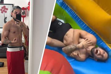 ¿Problemas en La Velada? Pereira se lesiona el codo en pleno directo a dos semanas de su combate