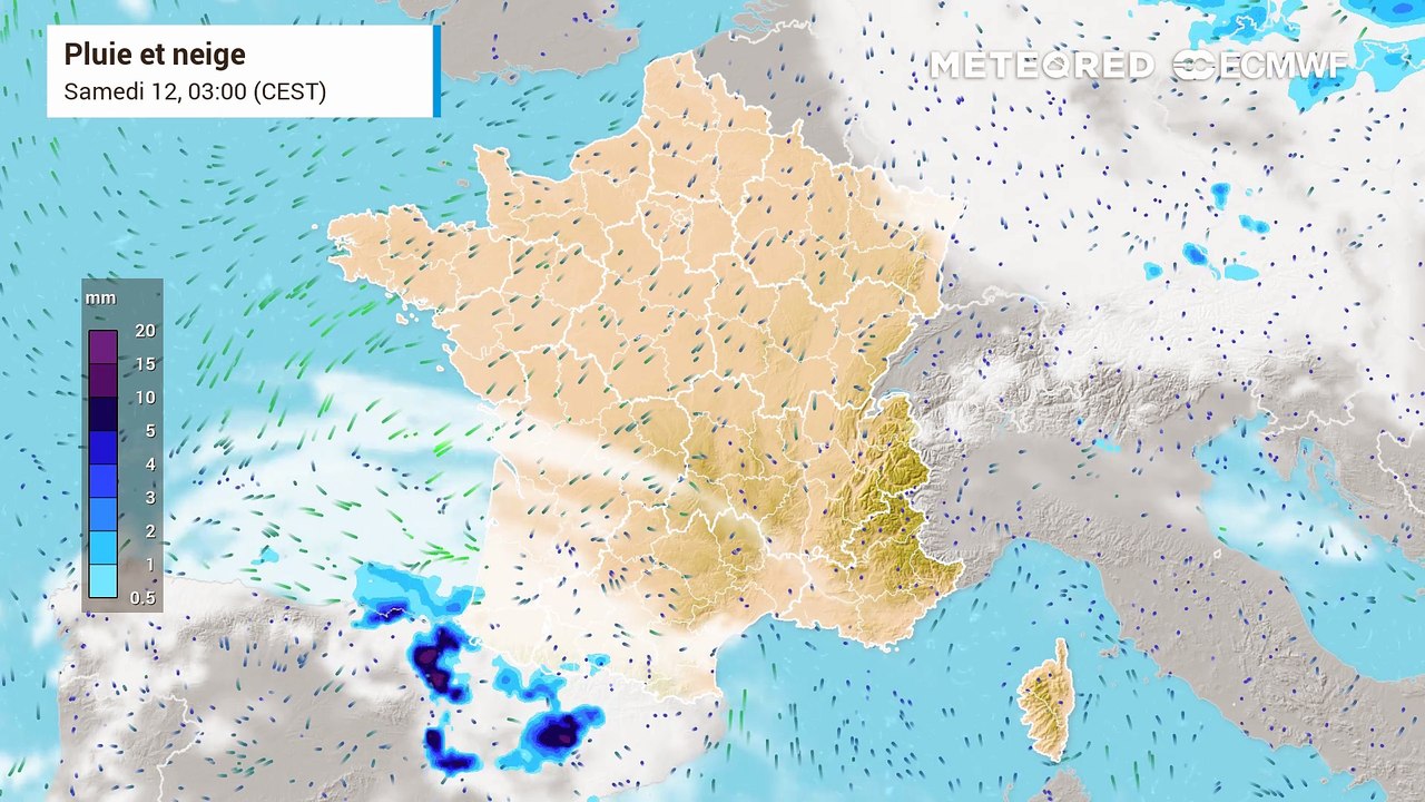 Orages en France