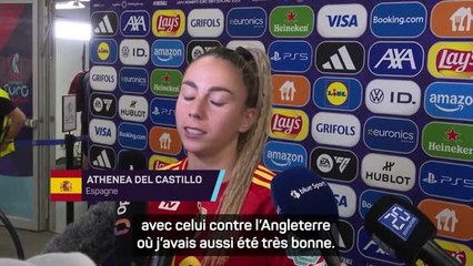 Espagne - Del Castillo : "Un de mes meilleurs matches"