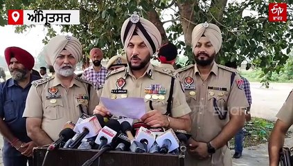 ਦਾਣਾ ਮੰਡੀ 'ਚ ਐਨਕਾਊਂਟਰ, ਭੱਜ ਰਹੇ ਬਦਮਾਸ਼ ਨੇ ਪੁਲਿਸ 'ਤੇ ਕੀਤੀ ਫਾਇਰਿੰਗ