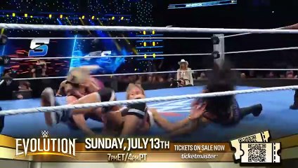 WWE SMACKDAWN 11 JULY 2025 FATAL 4 WAY FULL MATCH