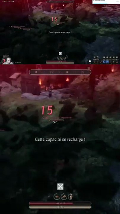 Le traître, dans le dos.