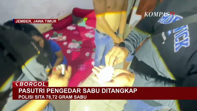 Pasutri Pengedar Sabu di Jember Ditangkap, Polisi: Istri Residivis Kasus Narkoba | BORGOL