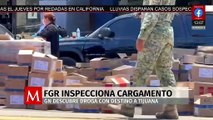 En Baja California, la GN asegura un tráiler que cargaba 72 kg de metanfetamina en camino a Tijuana