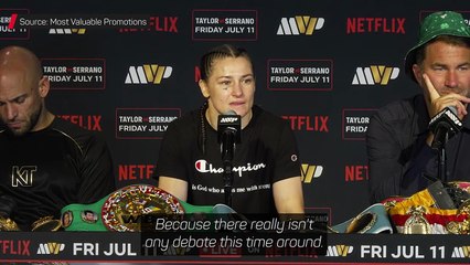 'No one can deny I won tonight' - Taylor delighted after third win over Serrano