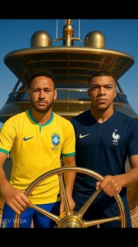 Messi & Ronaldo's Revenge After Boat Crash #football #ronaldo #cr7 #messi #neymar #mbappe #shorts