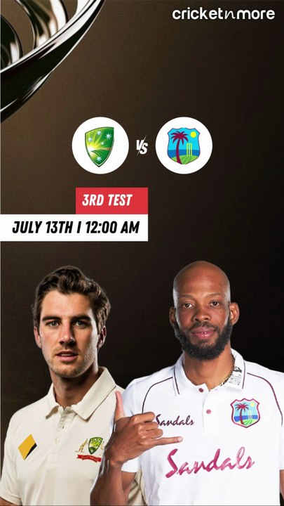 WI vs AUS 3rd Test Dream11 Prediction || WI vs AUS 3rd Test Dream11 Team || West Indies vs Australia