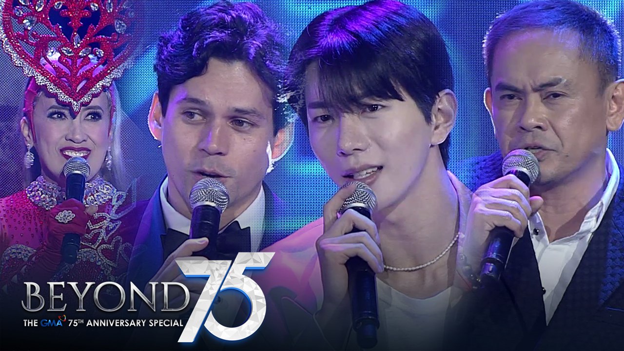 AiAi Delas Alas, pinag-agawan nina Kevin Dasom, Choi Bo-Min, at Jayson Gainza | GMA Beyond 75